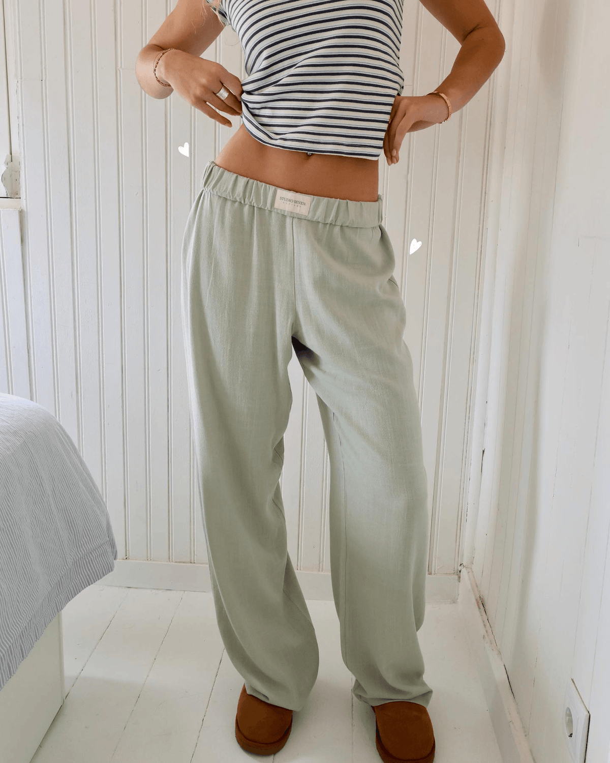 Pantalón de descanso amelia para mujer cómodo – AMELIA