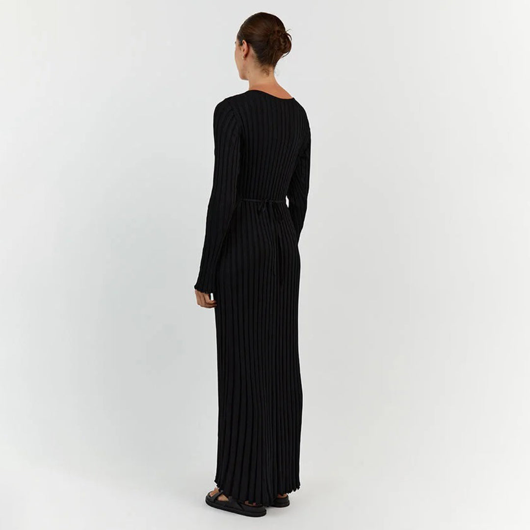 ABIGAIL – Vestido maxi de punto para mujer