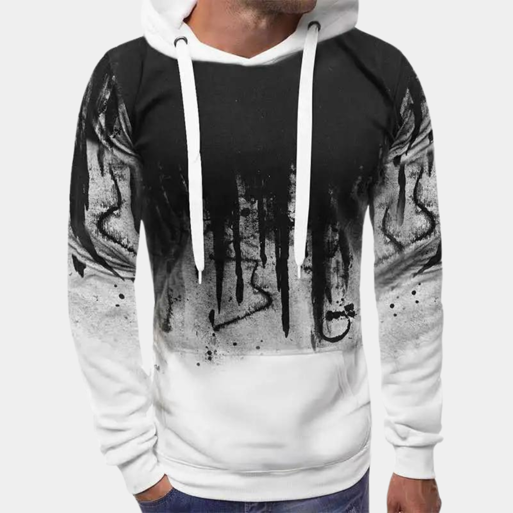 MATEO - Sudadera casual con capucha para hombre