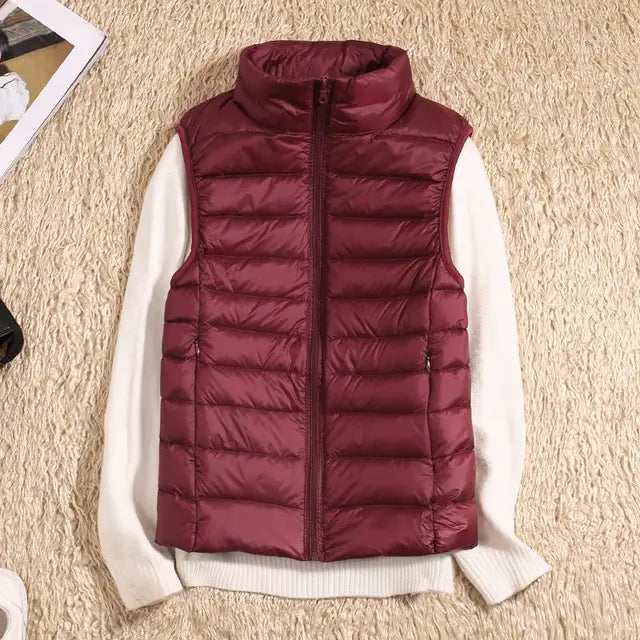Chaleco ultraligero acolchado para mujer cómodo – JENY