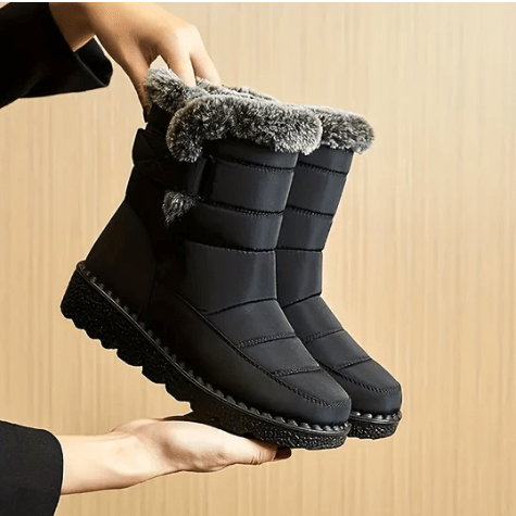 Botines de invierno antideslizantes para mujer con diseño elegante – JESSICA