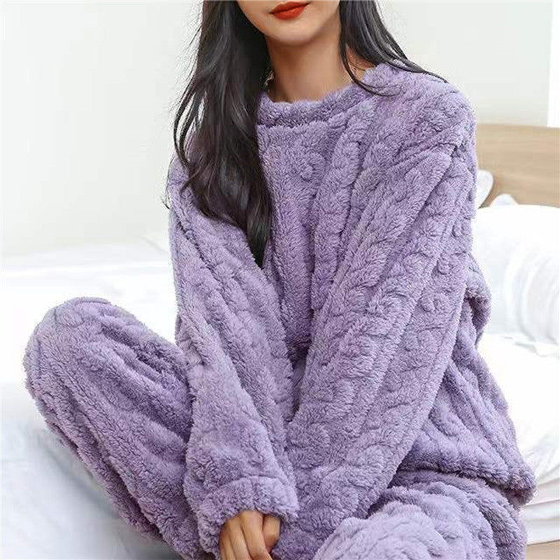 Conjunto de Pijama de Fleece Ultra Suave – MARIA
