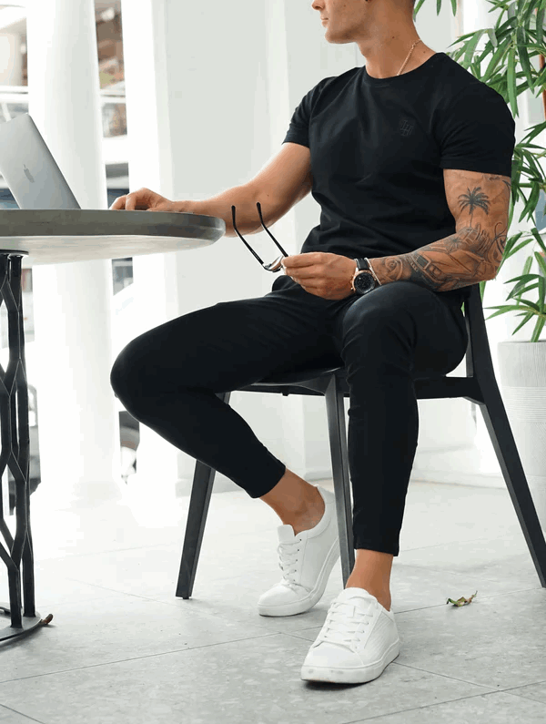 Pantalón elástico elegante para hombre – MATTHEW