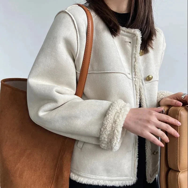 SAMIRA - Abrigo de invierno lujoso para mujer