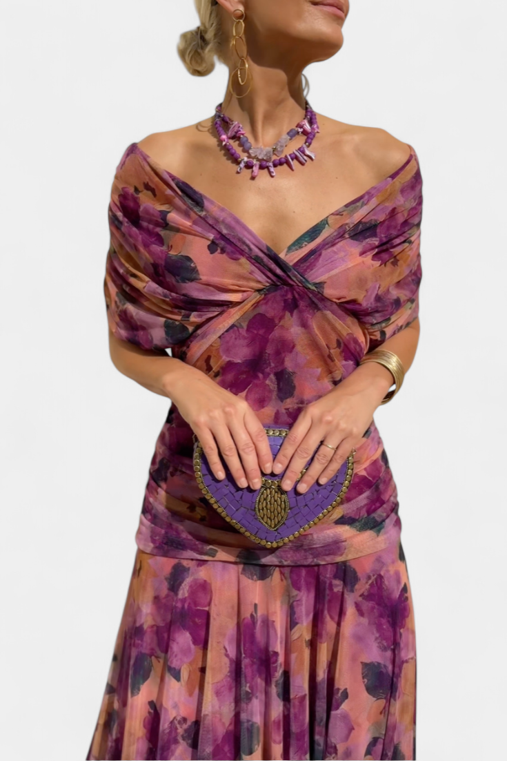 Eryzziah – Vestido maxi elegante para mujer