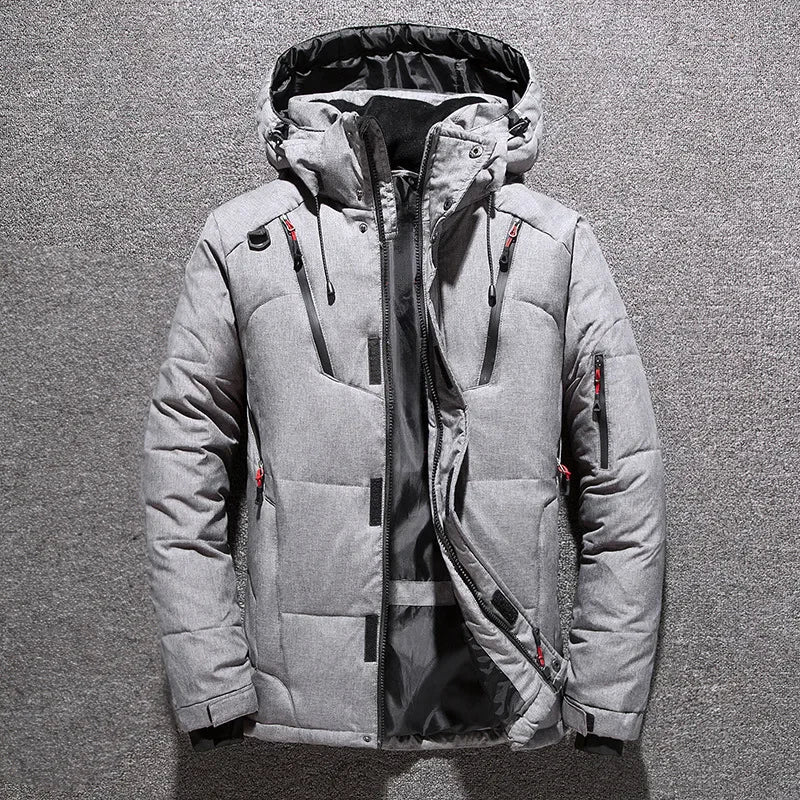 Parka de invierno con plumón cálido para mujer – JULIAN