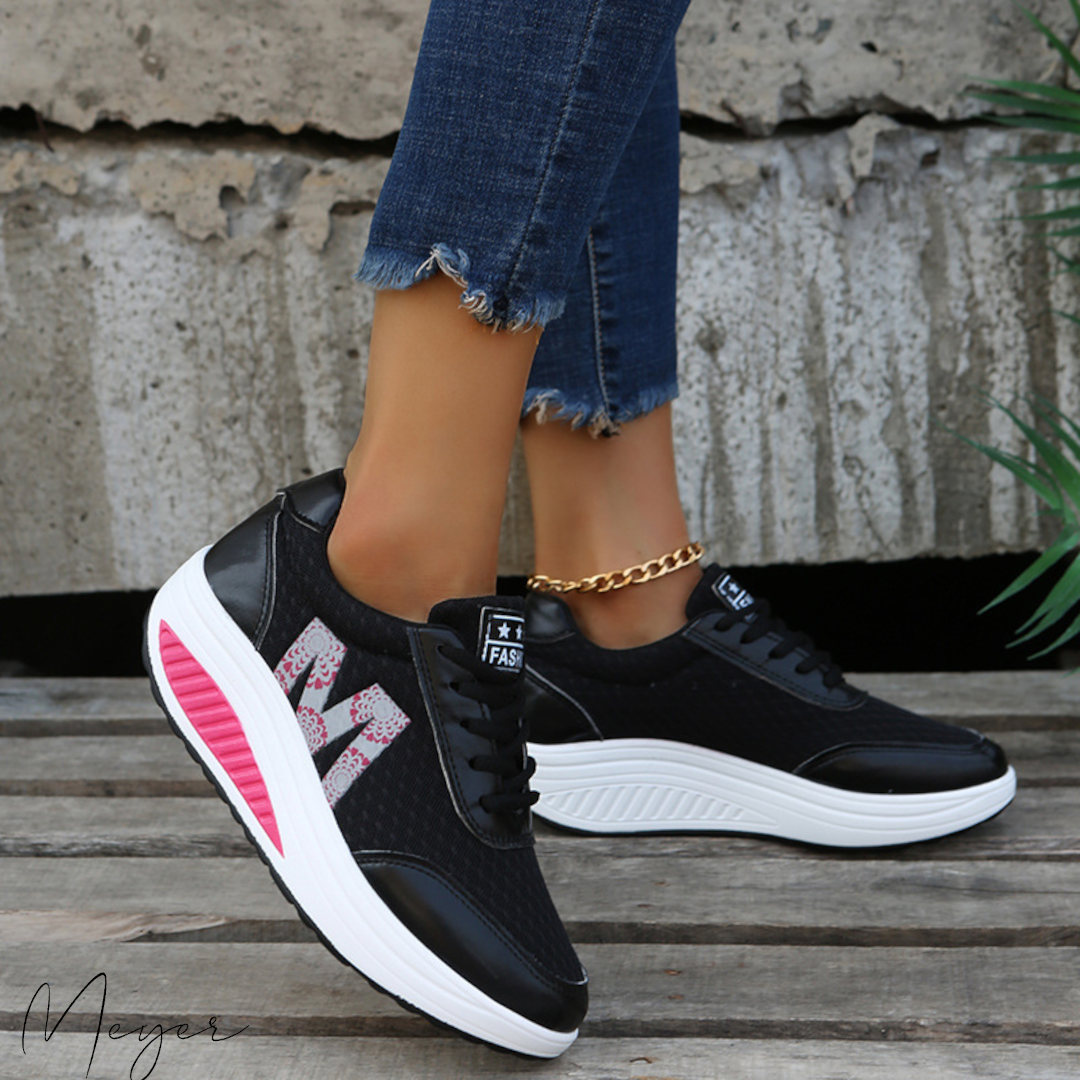 Zapatillas deportivas con máxima amortiguación y soporte extra para mujer – Dynavera
