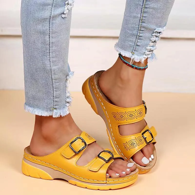 Sandalias Ortópedicas de Mujer con Soporte Avanzado y Confort Todo el Día – BRIXA