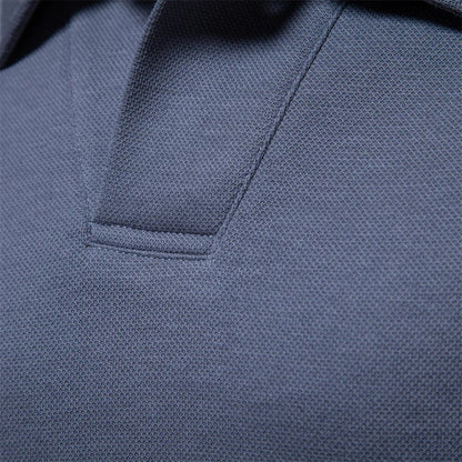 EMILIO - Camisa casual de manga larga con cuello para hombre