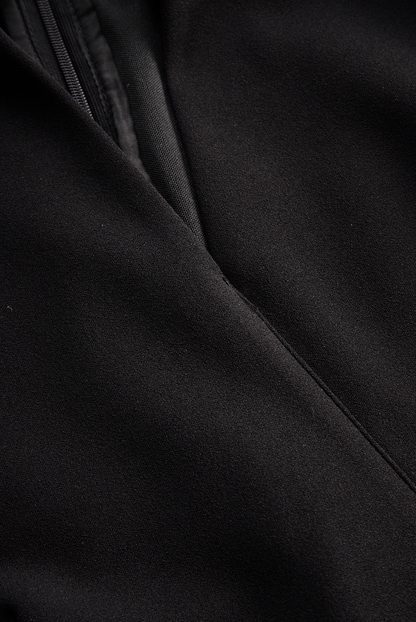 Claribel – Vestido negro refinado de fiesta para mujer