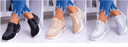 Zapatillas modernas con estampado llamativo para mujer – Gwenora