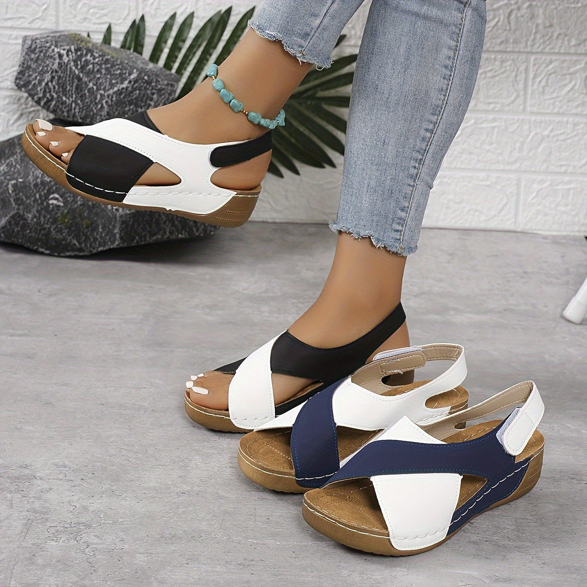 Sandalias ortopédicas cómodas para mujer con soporte avanzado – LAURA COMFORT