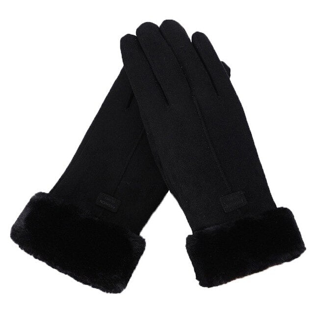LILAC – Guantes de invierno cómodos y compatibles con pantalla táctil para mujer