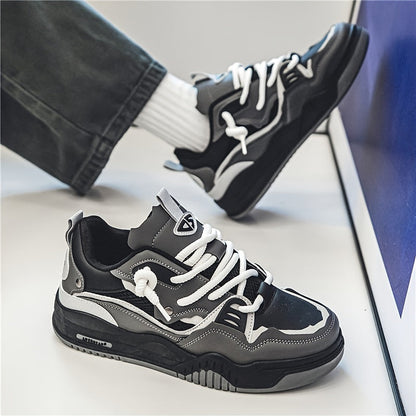 Zapatillas deportivas bajas para hombre con detalles en contraste – STRAVÉN
