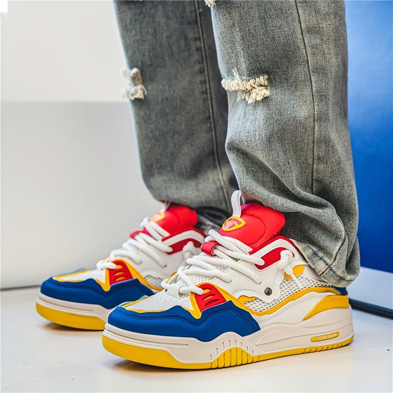 Zapatillas deportivas bajas para hombre con detalles en contraste – STRAVÉN