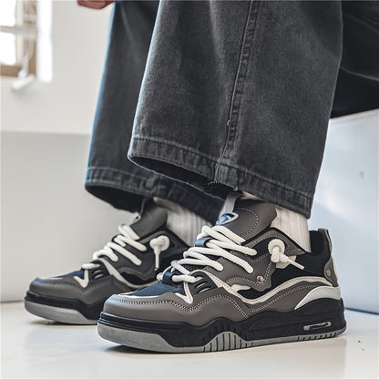 Zapatillas deportivas bajas para hombre con detalles en contraste – STRAVÉN