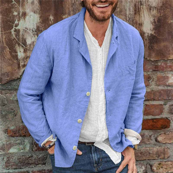 Sirocco – Chaqueta casual de lino para hombre