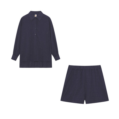 Conjunto veraniego de blusa fluida y short ligero para mujer – ZAYRA