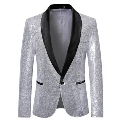Blazer de lente con estampado floral y corte entallado – BLOSSOM