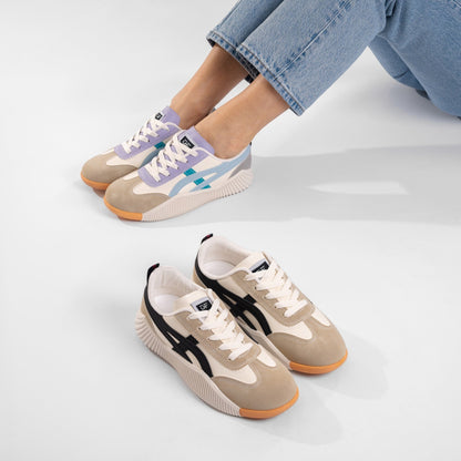 Zapatillas vintage cómodas y modernas para mujer – ELIN RETRO