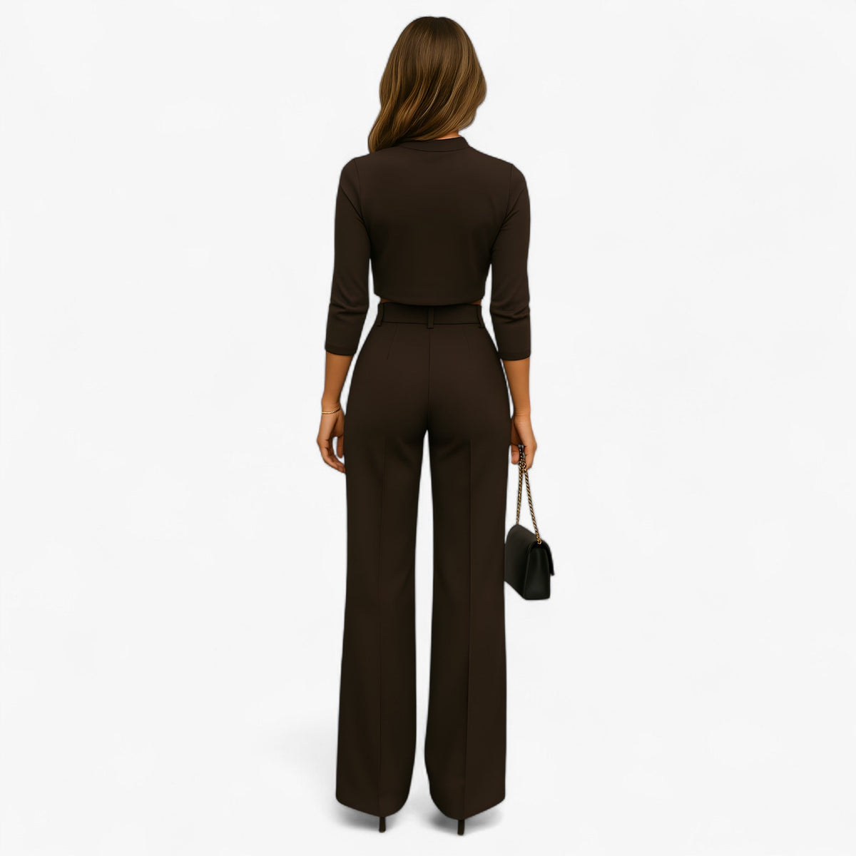 Conjunto de dos piezas con top y falda para mujer – BELLA DUO