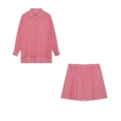 Conjunto veraniego de blusa fluida y short ligero para mujer – ZAYRA