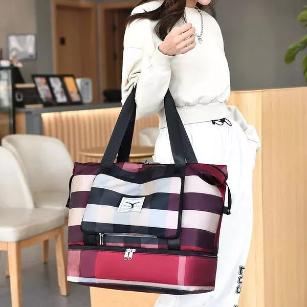 Bolsa de viaje grande y ligera para mujer – LANA