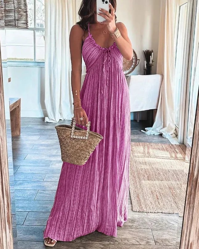 Vestido ligero de verano con diseño fluido y fresco – LIVANA