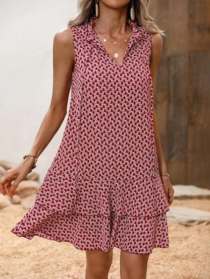 Vestido midi elegante con estampado primaveral para invitada de boda – ISABELLE BLOOM