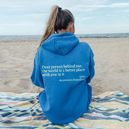 SNOW - Sudadera con capucha estilosa y acogedora para mujeres