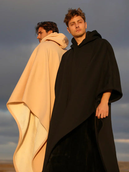Manta con capucha de felpa suave unisex – NUVIKA
