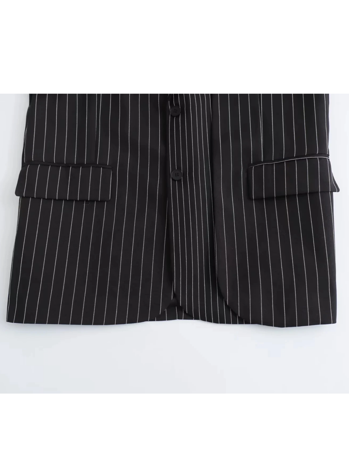 AINA - Blazer formal con rayas para mujer, perfecto para el aspecto de oficina