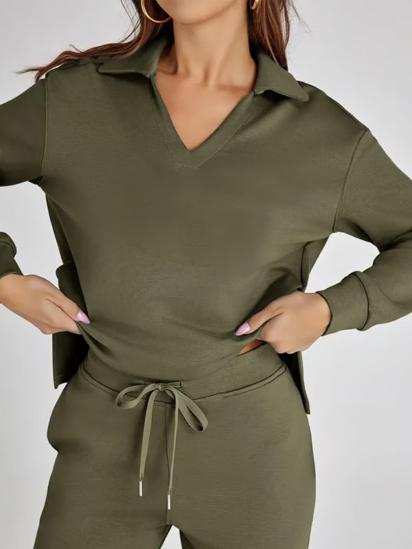 INESA – Conjunto loungewear de lujo para mujer