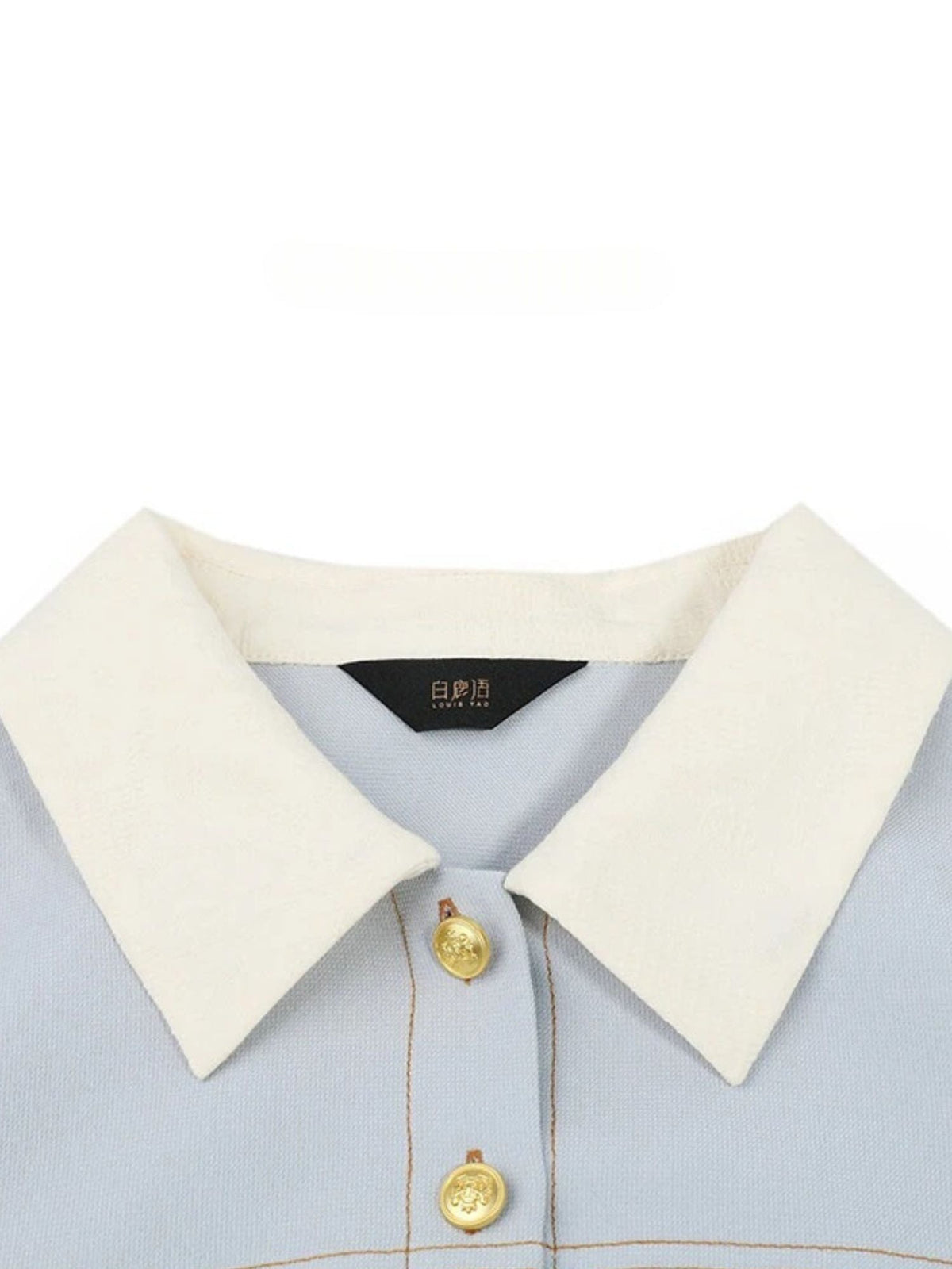 Vestido camisero de mujer con cintura marcada y manga corta – CASILDA
