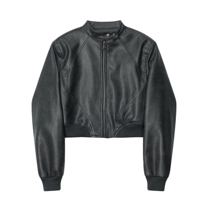 MARIT - Chaqueta de cuero lujosa para mujeres