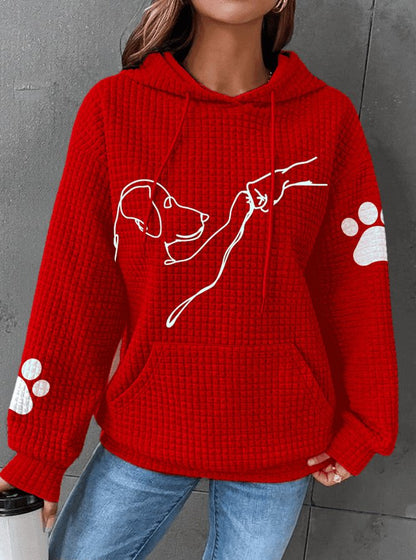 Sudadera cálida y estilosa para mujer con capucha – ANGELIKA