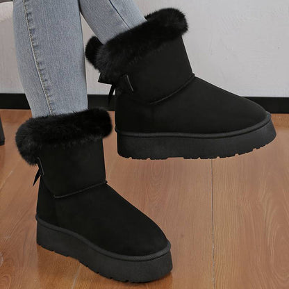 ZAHARA - Botas de invierno altas con suela gruesa para mujeres