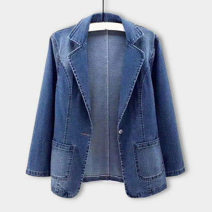 Blazer entallada de estilo moderno para mujer – LUMÉRA