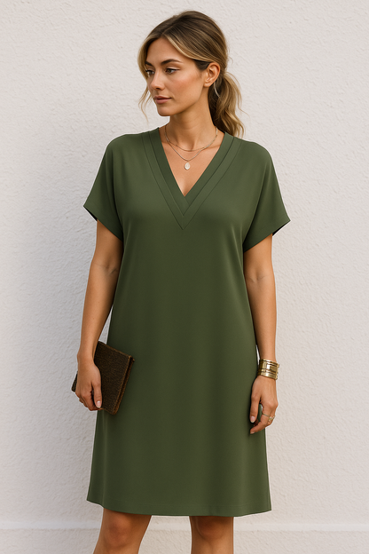 Valentina – Vestido de verano con escote en V para mujer