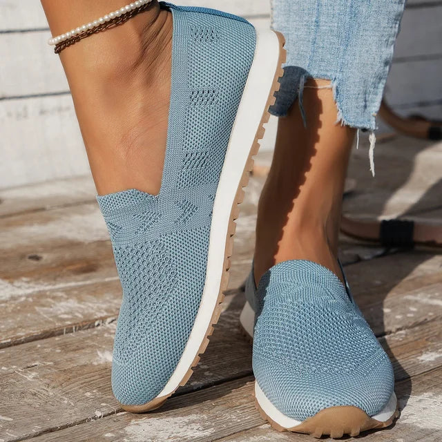 INES - Zapatos ortopédicos tipo mocasín para mujer