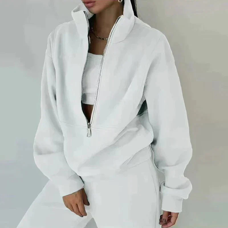 KAELYN – Abrigo largo elegante para mujer