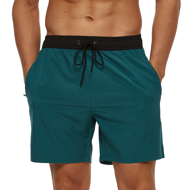 Aventura – Pantalón corto para hombre con cintura elástica y cordón ajustable