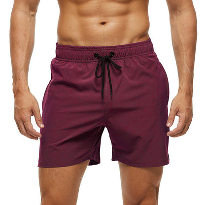 Aventura – Pantalones cortos para hombre con cintura elástica y cordón ajustable