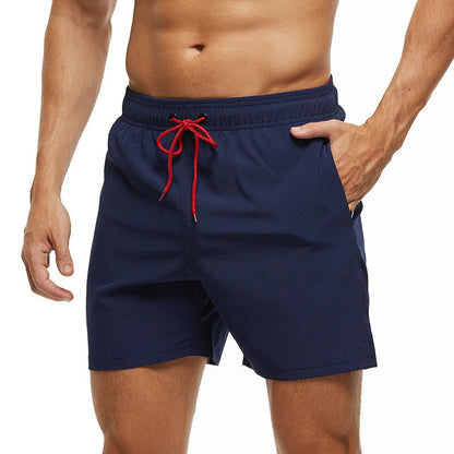 Aventura – Pantalones cortos para hombre con cintura elástica y cordón ajustable