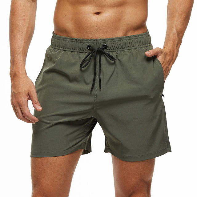 Aventura – Pantalón corto para hombre con cintura elástica y cordón ajustable