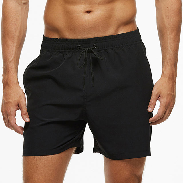 Aventura – Pantalones cortos para hombre con cintura elástica y cordón ajustable
