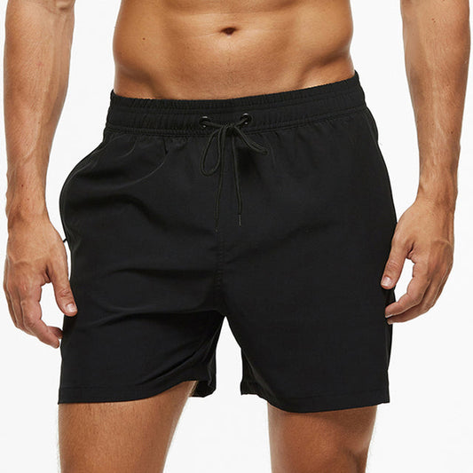 Aventura – Pantalones cortos para hombre con cintura elástica y cordón ajustable