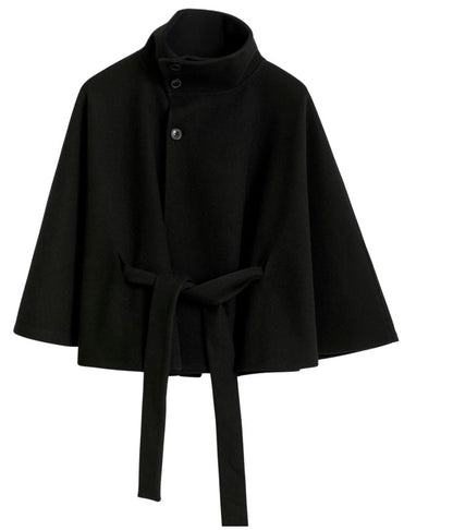 Abrigo elegante oversize para mujer con cinturón – SÉVANA