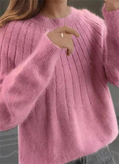 Jersey elegante de mujer en mezcla de cachemira – GIADA