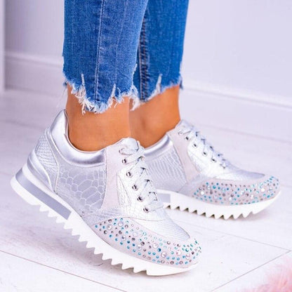 Zapatillas modernas con estampado llamativo para mujer – Gwenora